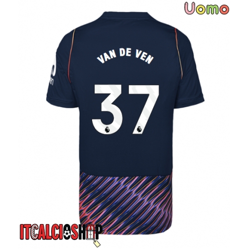 Tottenham Hotspur Micky van de Ven #37 Seconda Maglia 2026-27 Manica Corta